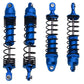 HobbyPark All Metal Aluminum Shocks for 1/10 Traxxas Slash Rustler Stampede 2WD 4x4 Hoss Bandit VXL Upgrades Shock Absorber Damp