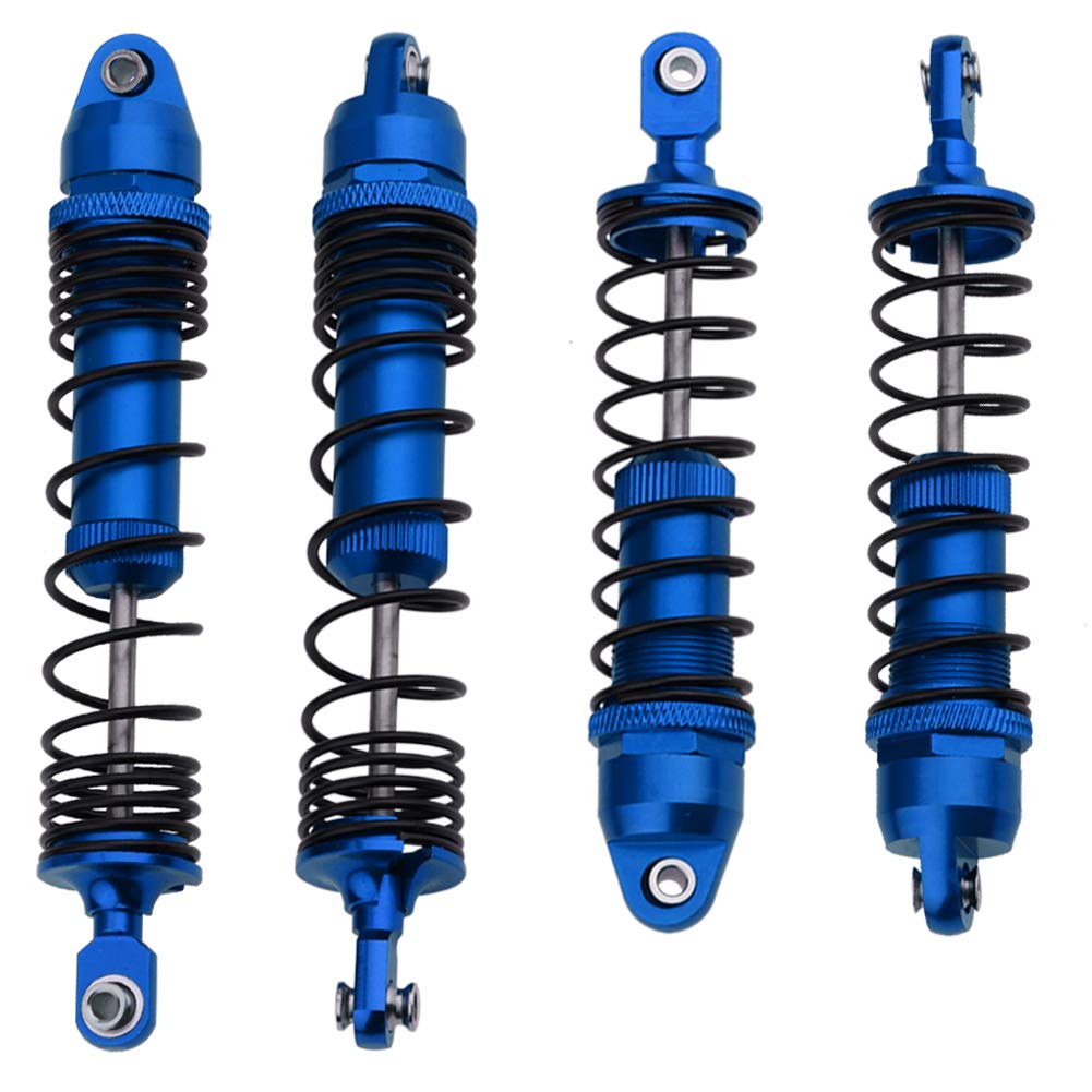 HobbyPark All Metal Aluminum Shocks for 1/10 Traxxas Slash Rustler Stampede 2WD 4x4 Hoss Bandit VXL Upgrades Shock Absorber Damp