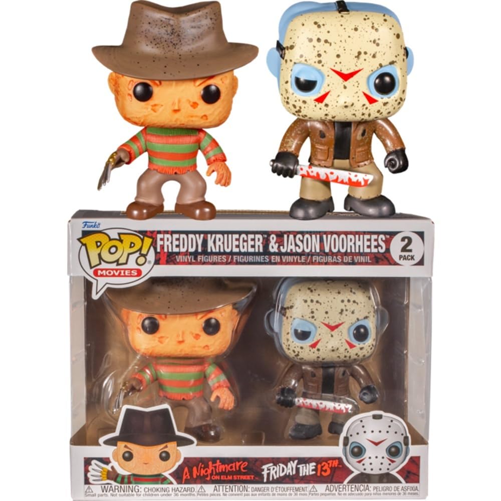 Funko Pop! Movies 2 Pack Freddy Krueger & Jason Voorhees