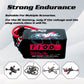 CNHL 1300mAh 130C 6s Lipo Battery 22.2V with XT60 Plug for FPV Drone Racing RC Quadcopter Helicopter Airplane(2 Packs)