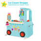 B. toys- Ice Cream Shoppe- Pretend Play Ice Cream Toys, Tablet & Accessories - Interactive Food Truck for Toddlers, Kids - Educa