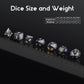 Blue Sandstone Gemstone DND Dice Set,DNDND Full Set D&D Dice with Grogeous Gift Case for Dungeons and Dragon Tabletop Game (Blue
