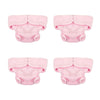 4 Pieces Baby Doll Diapers Doll For 5-7 Inch Dolls New Born Baby Reusable Doll Diapers Doll Accessories(Pink)