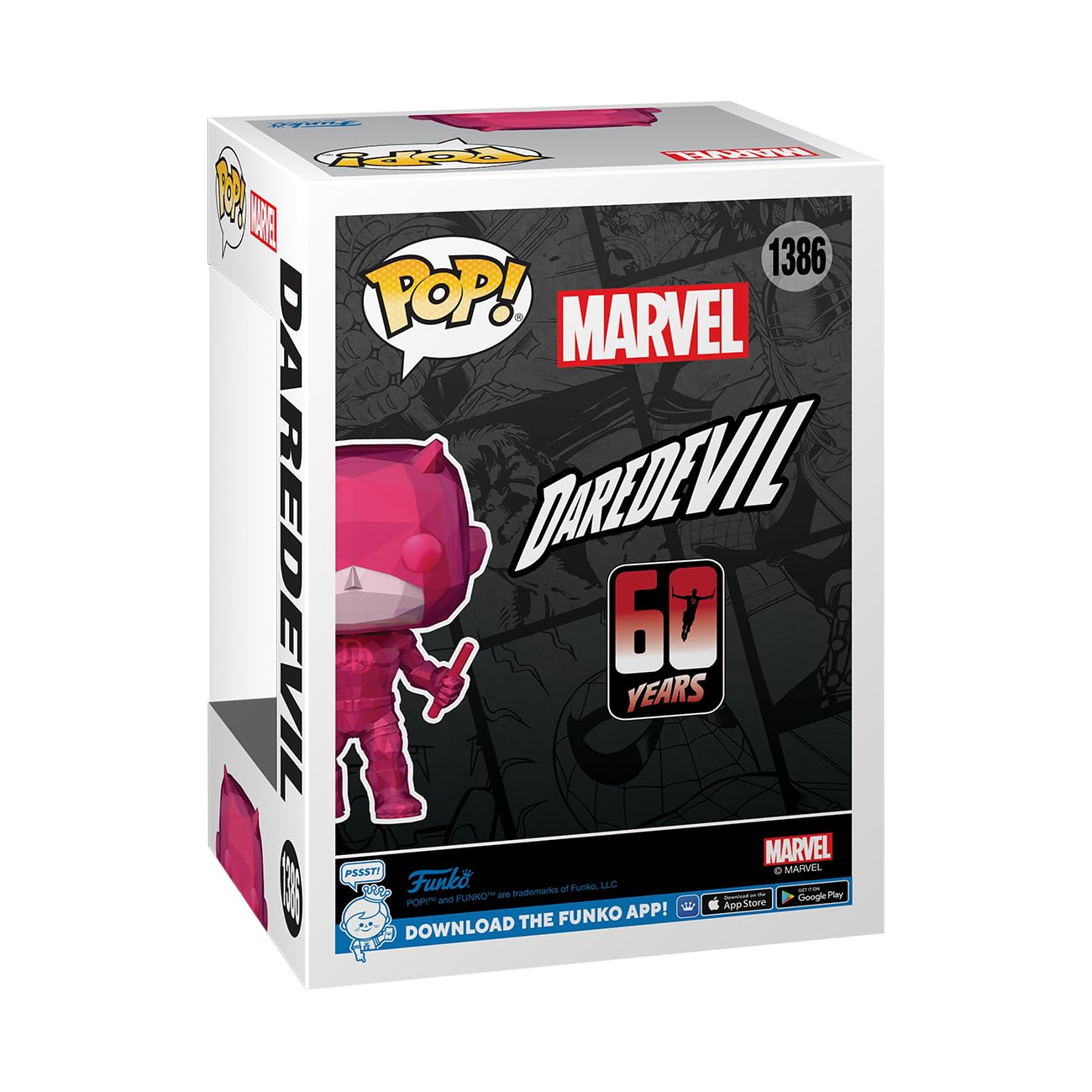 Funko Pop! Marvel: Daredevil 60Th Anniversary - Daredevil (Facet)