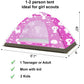 Kidzadventure 2 In 1 Kids Play Tent/Kids Tent For Camping | 1 - 2 Person Backpacking Tent For Kids | Ultralight Indoor & Outdoor