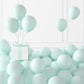 Kalor Pastel Green Green Balloons,100 Pcs 5 Inch Mini Matte Latex Balloons For Balloon Garland Arch, Birthday Decoration, Wedding Party, Baby Shower Decorations