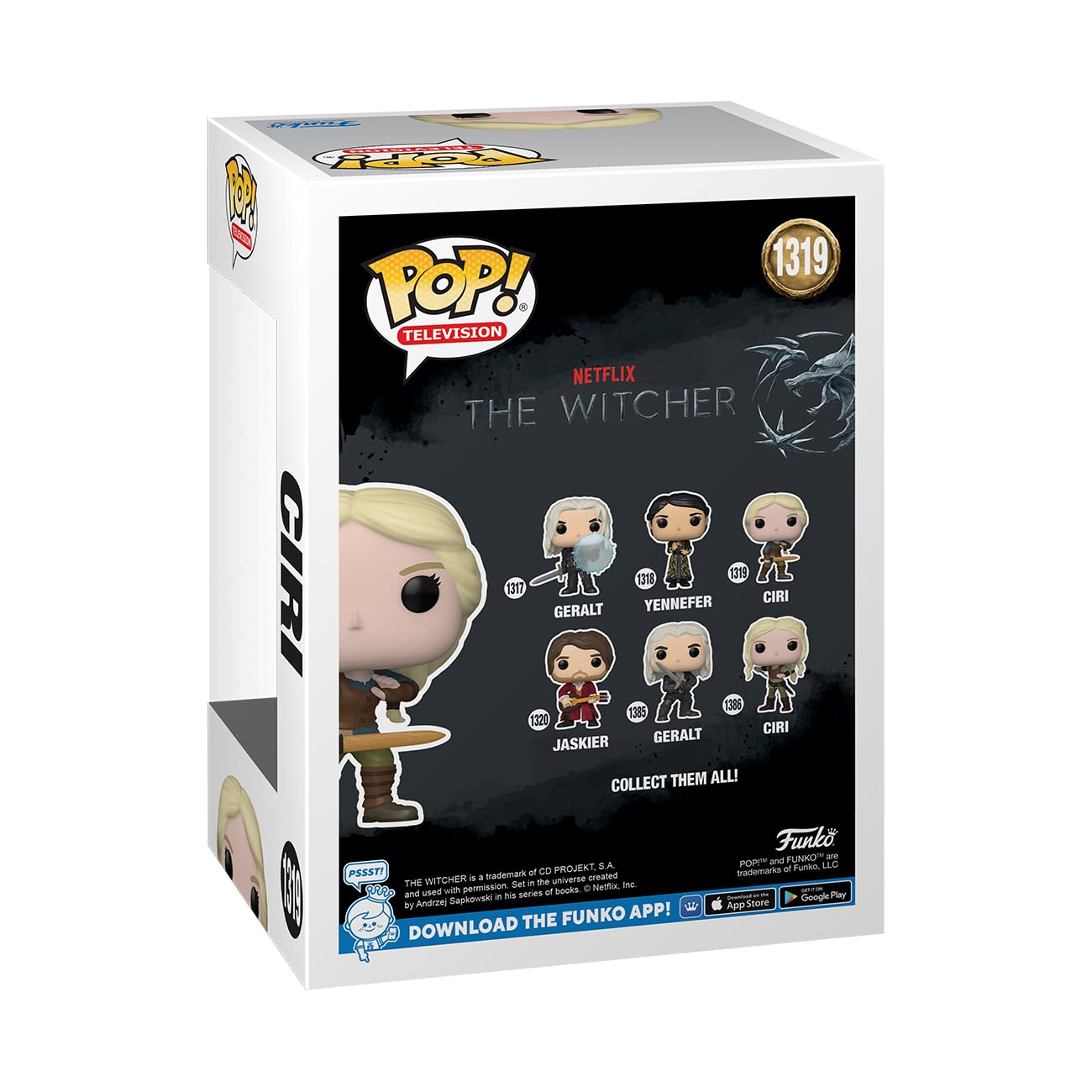Funko Pop! Tv: Netflix - The Witcher, Ciri