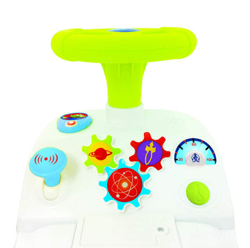 Kiddieland: My First Buzz Ride On, Plays Music And Has Flashing Lights, Dashboard Has Interactive Electronic Activites With Fun Sounds, Sturdy And Durable, For Ages 2 And Up