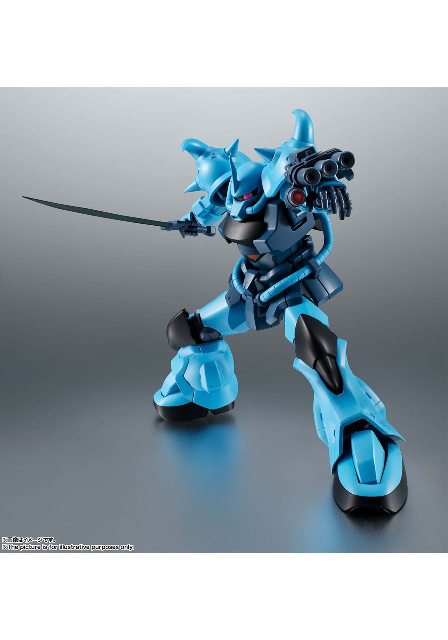 TAMASHII NATIONS - Mobile Suit Gundam The 08th MS Team - MS-07B-3 GOUF Custom Version A.N.I.M.E.  Bandai Spirits The Robot Spirits Collectible