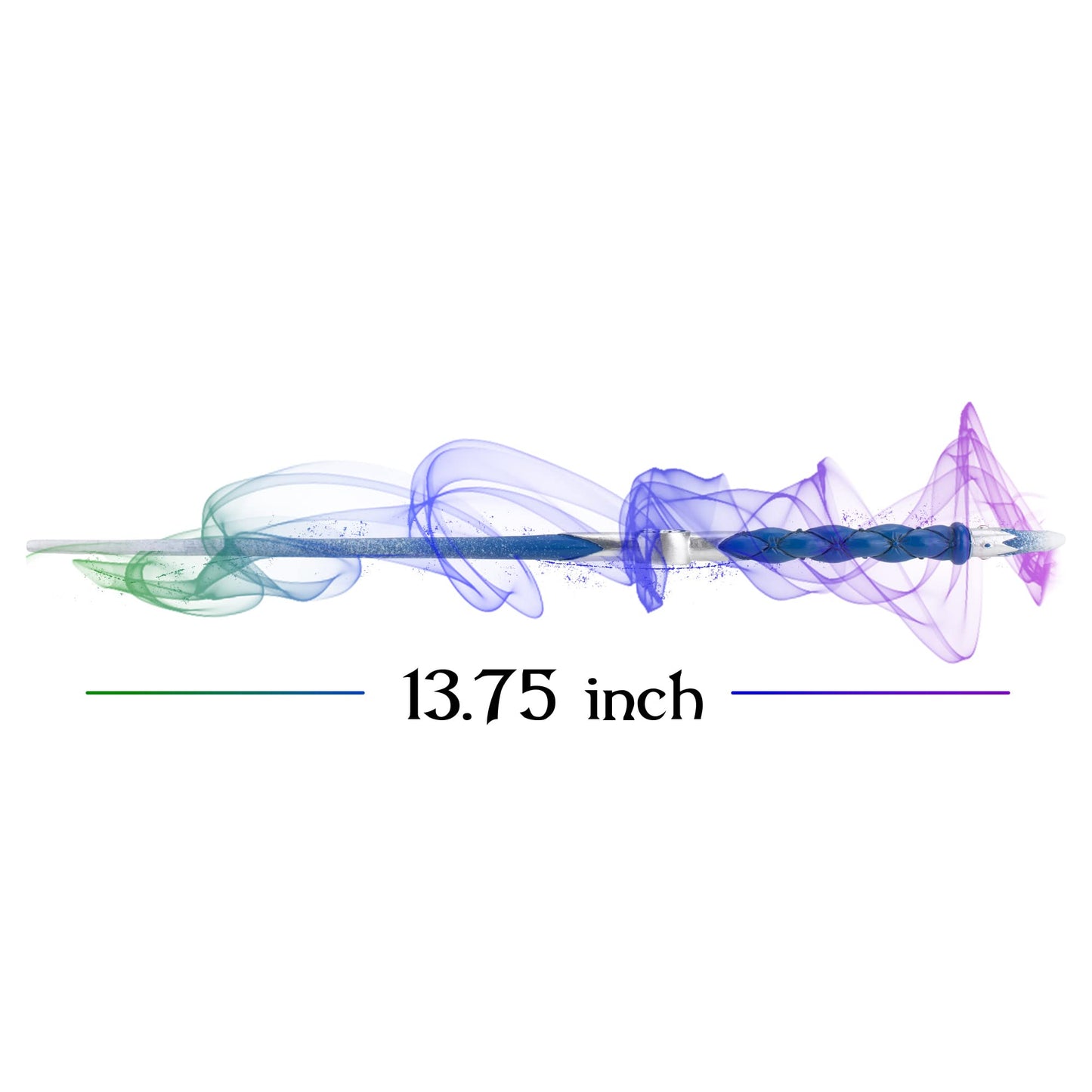 Cottage Garden Ice Queen Blue 13.75 Inch Resin Collectible Witch Wizard Cosplay Magic Wand