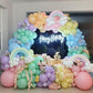 Bezente Pastel Balloons - 150 Pack 5" Latex Helium Balloons for Birthday, Baby Shower, Wedding - A02 Pastel Color