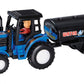 Smart Picks Pull Back Tractor Water Tanker Toy Vehicle, No Battery Required (Colour May Vary)