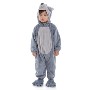 Hsctek Baby Wolf Costume, Toddler Wolf Costume Baby Boys Girls, Baby Halloween Costume For Infant Newborn 18-24Months