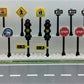 Building Toys City/Town/Village/Street Signs Set 15. Stop. Traffic Lights. Custom