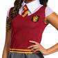 Disguise Gryffindor Dress Skirt, Official Wizarding World Costume Dress With Collar And Tie, Teen Size Size Junior (7-9), Red & Gray