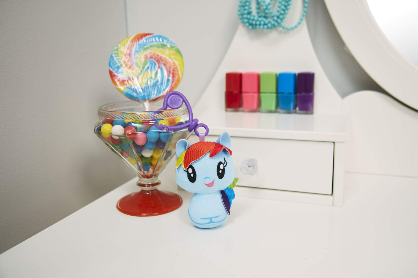 My Little Pony Cutie Mark Crew Rainbow Dash Pony Plush Clip