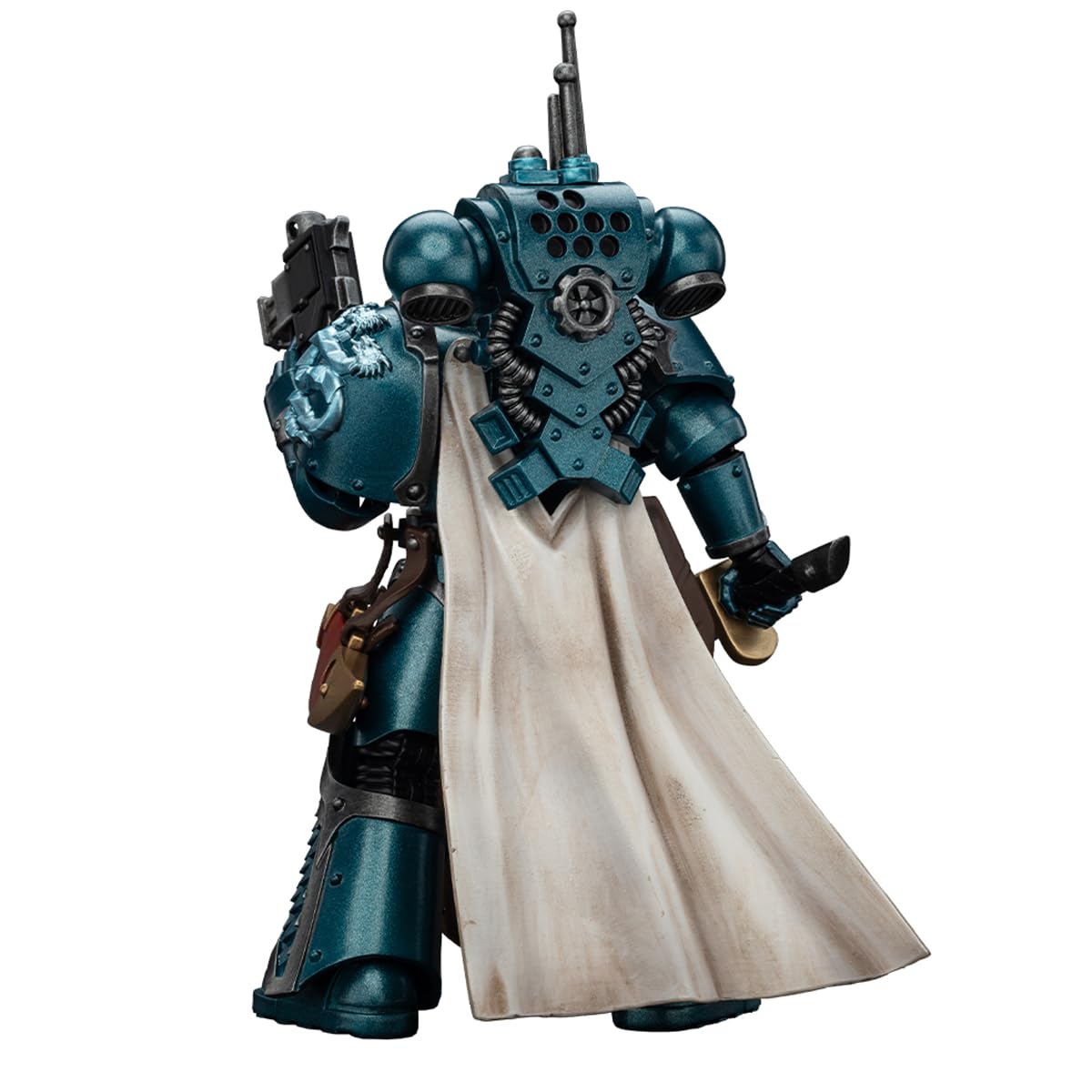 JOYTOY Warhammer 40K The Horus Heresy 1/18 Action Figure-Alpha Legion Legion Praetor with Power decorative replica blade-Collection Model Birthday Gifts