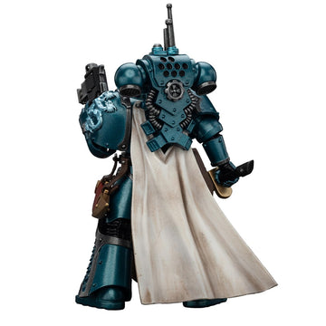 JOYTOY Warhammer 40K The Horus Heresy 1/18 Action Figure-Alpha Legion Legion Praetor with Power decorative replica blade-Collection Model Birthday Gifts