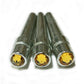 WE Games Chrome Cribbage Pegs with Austrian Crystals - Set of 3 - Light Topaz Yellow