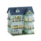 DIY Miniature Wooden Dollhouse Furniture Kit Mini Handmade Doll House with LED 1:24 Scale Creative Woodcrafts Toys for mature-themed Friend Lover Birthday Gift (Homely House)