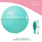 24 Inch Big Round Balloons 7Pcs Thick Giant Balloons For Photo Shoot Wedding Baby Shower Birthday Party Decorations(Teal Blue)
