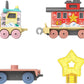 Thomas & Friends Diecast Toy Train, Shivery Delivery Sandy The Rail Speeder & Brake Car Bruno For Preschool Pretend Play Kids Ages 3+ Years