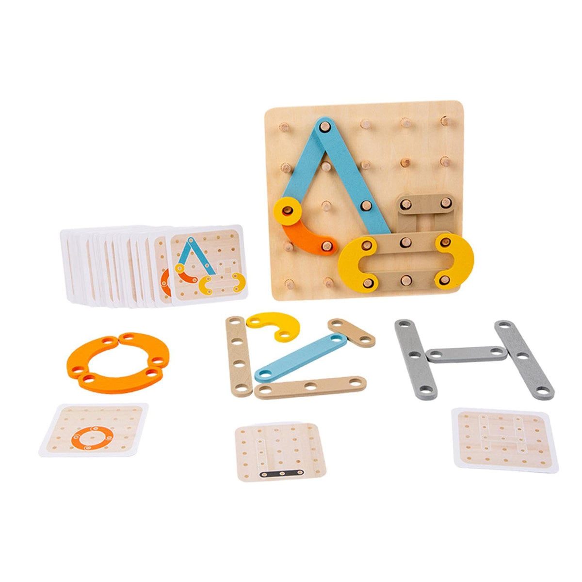 ILSMYSUTRA Wooden Shape Sorting Puzzle Kids Puzzle for Early Learning Girls Kids 46