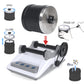 Buaob Rock Tumbler Kit - Turn Rough Rocks Into Beautiful Gems With 7-Day Polishing Timer, Includes 2 Belts, Bag Of Rough Stones,