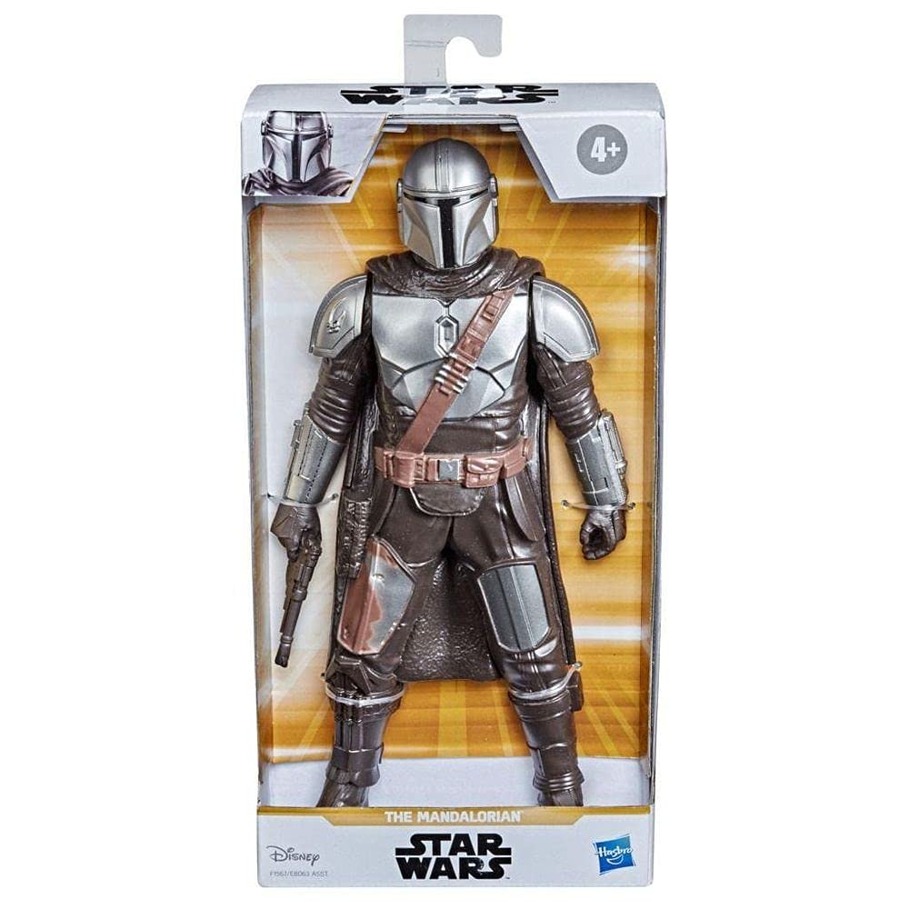 STAR WARS The Mandalorian Toy 9.5-inch Scale The Mandalorian Action Figure  Toys for Kids Ages 4 and Up