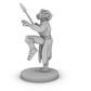 Gold Dragonborn Monk Male Tabletop Dnd Gaming Miniature