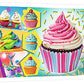 Trefl 1000 Piece Panorama Jigsaw Puzzles  Colourful Cupcakes