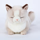 Adorable Stuffed Animals Cat -Handmade Plush Soft Cat -Present Gift For Boys/Girls (Sleeping Ragdoll Cat)