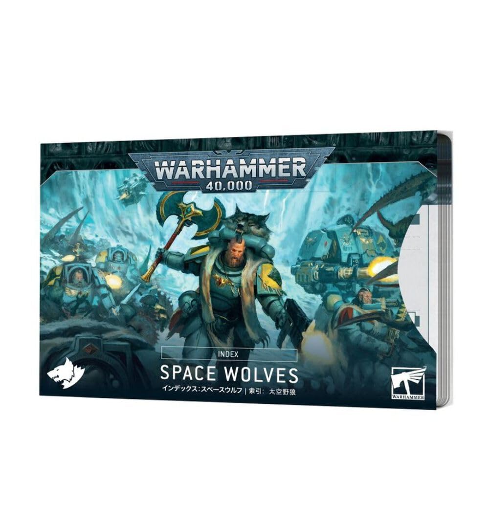 Games Workshop Warhammer 40K - Index Cards: Space Wolves