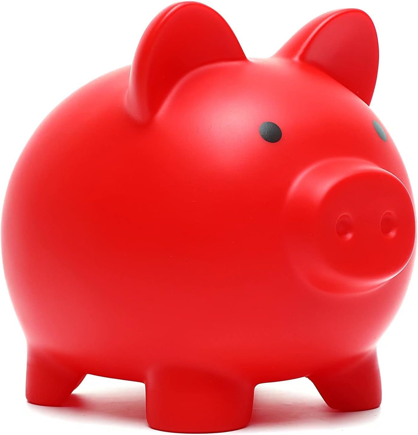 Cute Piggy Bank, Coin Bank For Boys And Girls, Children'S Plastic Shatterproof Money Bank,Children'S Toy Gift Savings Jar (Re)