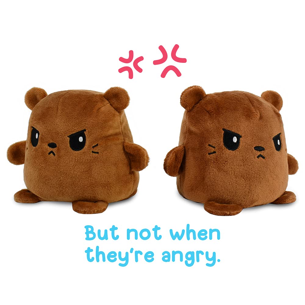 Teeturtle - Plushmates - Magnetic Reversible Plushies That Hold Hands When Happy - Otter - Huggable And Soft Sensory Fidget Toy