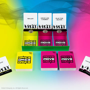 Move Like Me - The Hysterical Dancing Game For All Ages, Fun And Active Party Game For Friends And Family, Perfect For Gatherings, Parties, And Game Nights, Ages 8+, Players 4+, Playtime 10+ Minutes