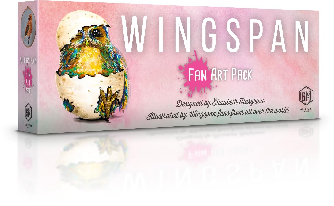 Stonemaier Games: Wingspan Fan Art Pack | Submitted Illustrations Of Fan Favorite Birds In Wingspan | Needs Wingspan Base Game T