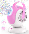 Joyfuture Pink Bubble Machine - Automatic Bubble Blower For Kids, Toddlers - Toys Gifts For Girls Ages 3+ Year Old, Easter, Outd