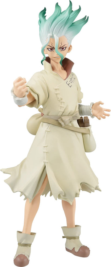 Banpresto Dr.Stone Figure Of Stone World Ryusui Nanami&Senku Ishigami(B:Senku Ishigami) Black