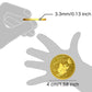 Nlr Fun Tooth Fairy Coins Classic Tooth Fairy Golden Coins, Keepsake For Lost Tooth Kids (8 Pcs)
