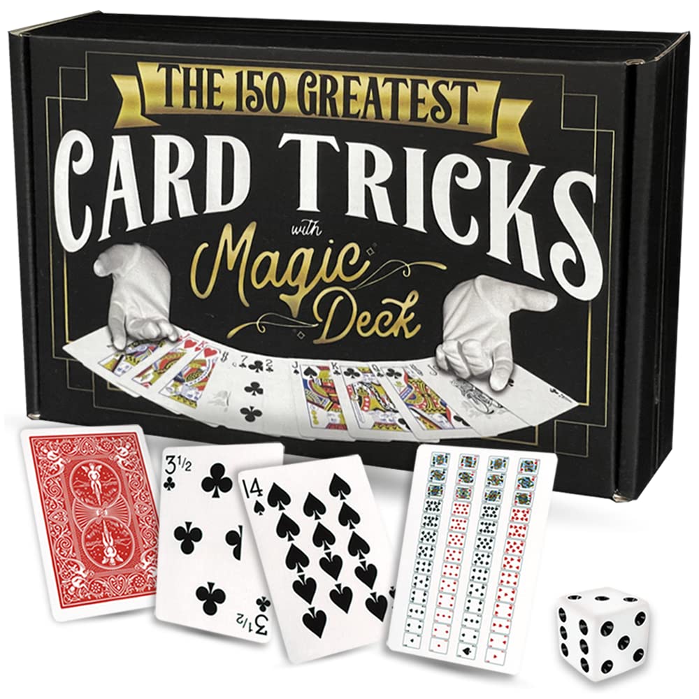 Ultimate Secrets Of Card Magic - 150 Greatest Card Tricks Magic Kit