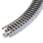 Kato USA Model Train Products UNITRACK Compact Tracks (4-Piece), 150mm/(6'') Radius/45-Degree