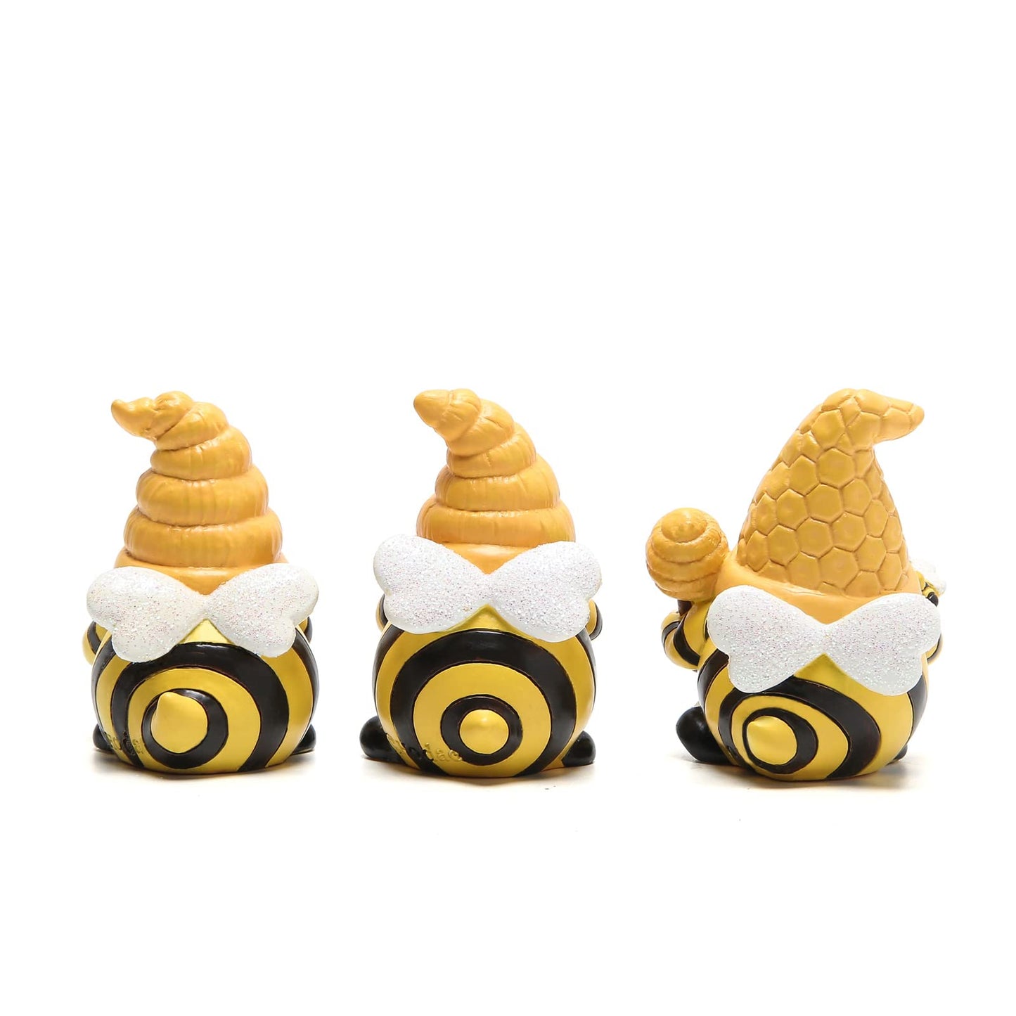 Hodao 3 Pcs Bumble Bee Spring Gnome Decorations Honey Bee Gnomes Ornaments World Bee Day Decorations Gifts Fall Thanksgiving Gnomes Figurines Honey Bee Birthday Gifts For Mom,Grandma, Women