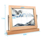 Bochino Moving Sand Art Picture Dynamic Sand Picture 3D Sand Art Frame Sandscape Moving Sand Picture For Home & Office D  Cor