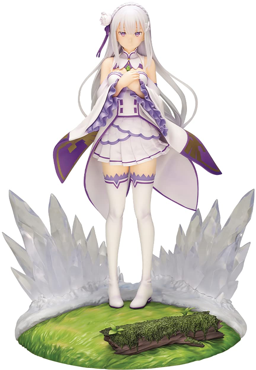 Kotobukiya Re:Zero – Starting Life In Another World: Emilia (Memory’S Journey) Pvc Statue, Multicolor