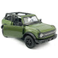 2-Door Convertible Bronco Badlands Model Car 1/36 Scale Diecast Toy Cars Metal Alloy Childrens Vehicles, Pull Back Doors Open, B