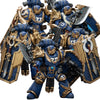 Beerise Joytoy 1/18 Action Figures - Warhammer The Horus Heresy Ultramarines Invictarus Suzerain Squad - 5Pcs/5,Classic Characte