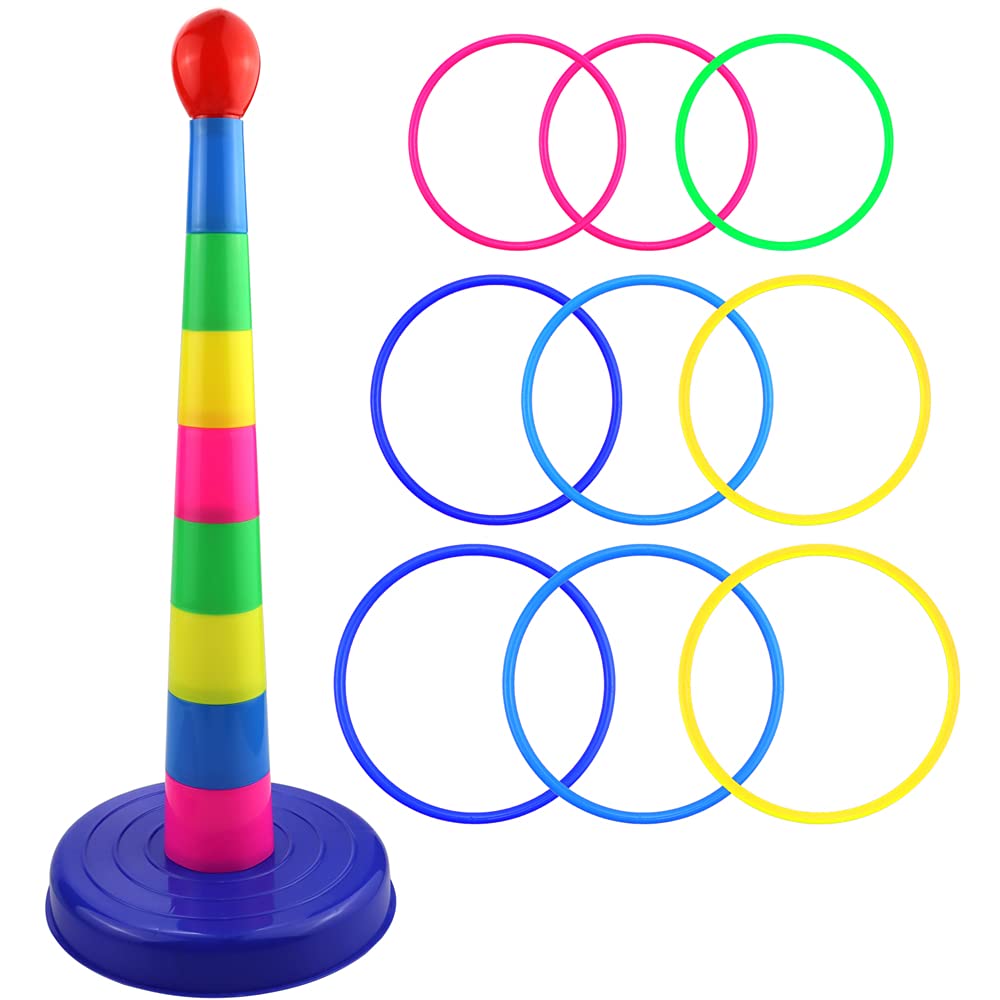 TCOTBE Games Set, for Kids Birthday Party Indoor Outdoor Games Supplies,Soft Plastic Toss Games,Gift for Xmas