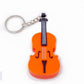 MunnyGrubbers - Original World's Smallest Violin Toy Keychain With Playable Sad Music - Tiny Mini Violin Keychain with Sound (WSV-V1-3P-CB)