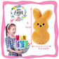 Vizethru 12 Pcs Easter Bunny Plush Toys Decorations Cute Animal Bunny Stuffed Doll Easter Basket Stuffers Gift For Kids (6 Inches)